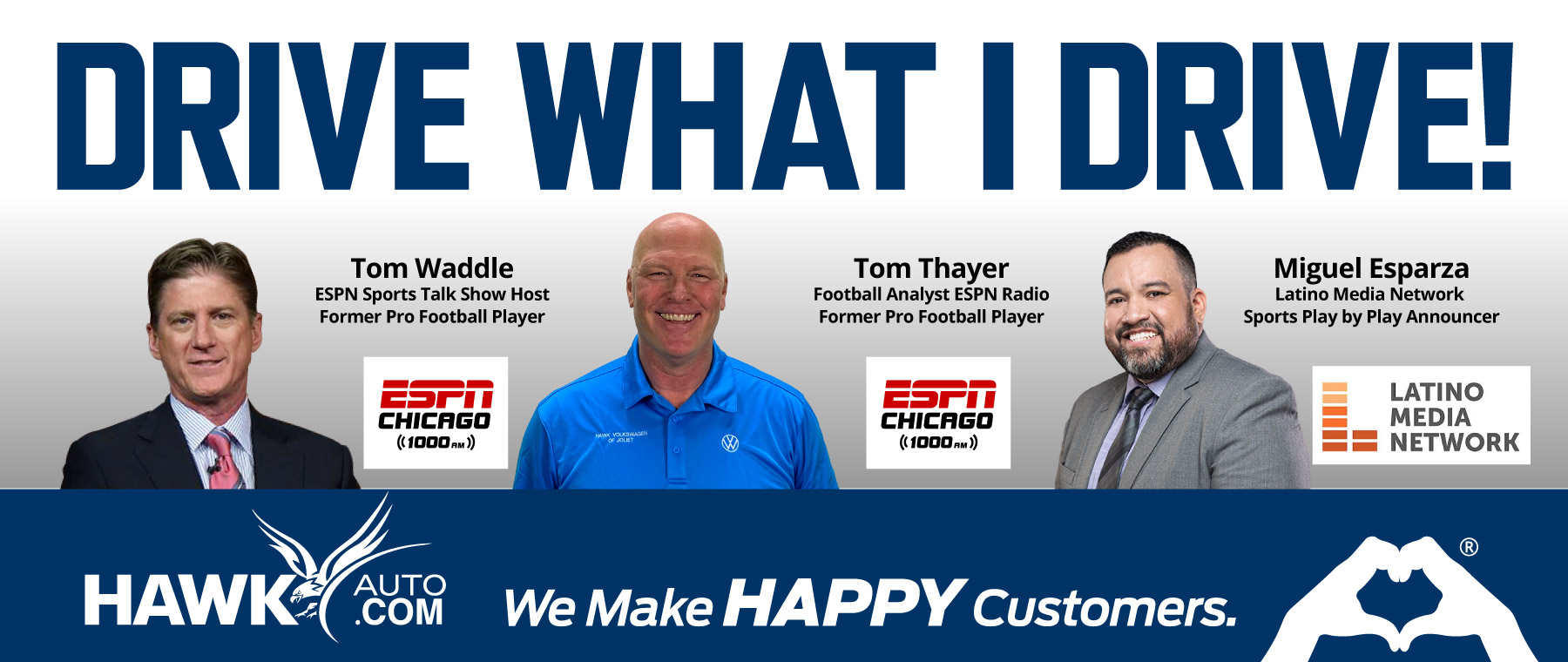 Drive What I Drive! Spokesperson endorsements