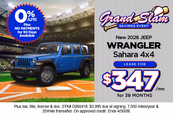 New 2026 Jeep Wrangler