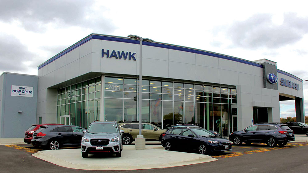 Hawk Subaru building